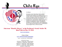 Tablet Screenshot of chito-ryu.com